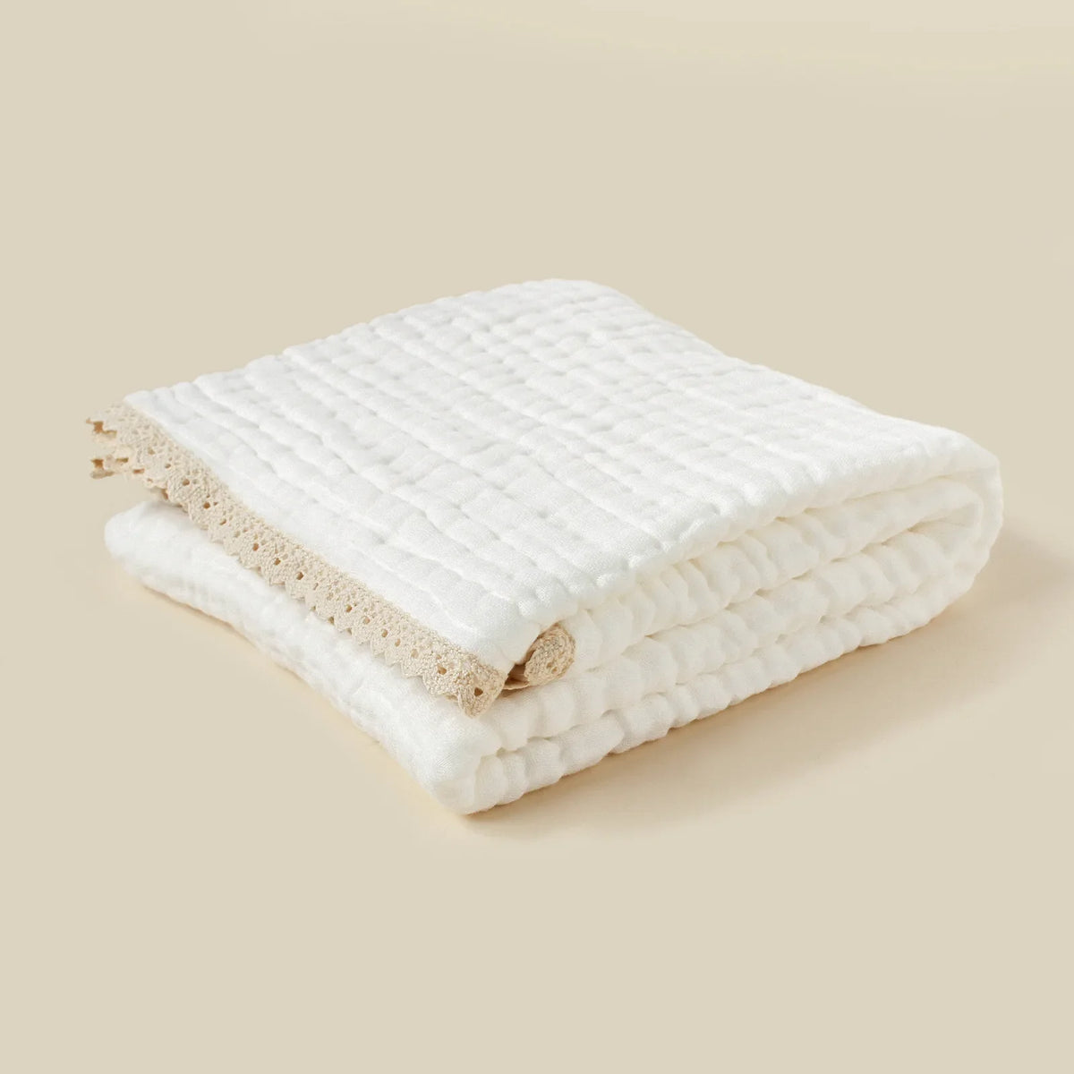 Bamboo Cotton Baby Bath Towel Solid Receiving Blanket Infant Kids Swaddle Wrap Sleeping Warm Quilt Bed Cover Muslin Baby Blanket