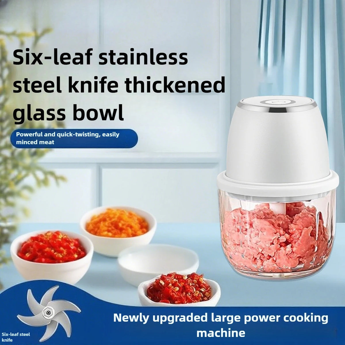 BALASHOV USB Electric Mini Food Chopper