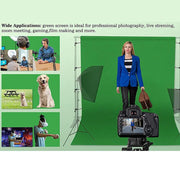 Video Shooting Green White Black Smooth Backdrop Cloth Chromakey Photography Background Screen