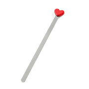 Stainless Steel Heart Bookmark — 1 Piece