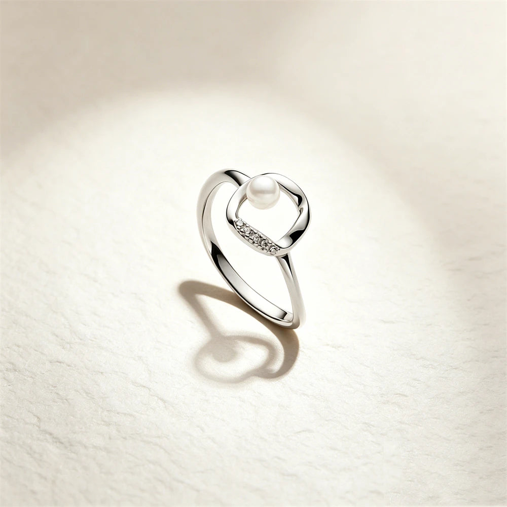 2026 New 925 Silver Sun Star Moon Bow Ring, Size 6 7 8 9, Suitable for European Women's Original Charm High Jewelry Gifts