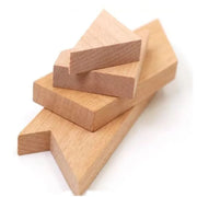 Wood T Shape Puzzle Geometric Tangram 100 Problem Challenges Brain Teaser Toys for Kids & Adults Party Favors Classroom Prizes
