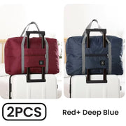 Foldable Polyester Oxford Travel Duffel Bag — 48 × 32 × 16 cm, Selected Pack