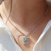 New Minimalist Pendant Women's Necklaces Cross Leaf Silver Color Knot Design Female Neck Jewelry Infinity Multilayers Collares
