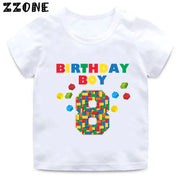 Building Blocks Print Kids T-Shirt