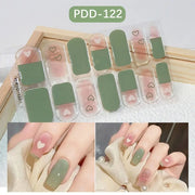 Semi-Cured Gel Nail Polish Strips, 14-Pc