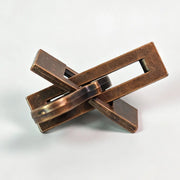 Novelty Gifts YangQin Lock Metal Brain Teaser Puzzles for Adults & Kids IQ Logic Training Disentanglement Take Apart Toys