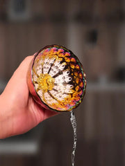 Peacock-Pattern Ceramic Teacup — Approximately 140 mL, 1 Piece
