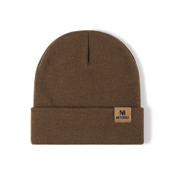 Unisex Knit Cuffed Winter Beanie — 54–60 cm