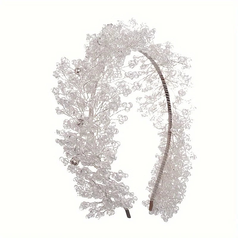 Luxury Crystal Headband Hairband Tiara For Women Rhinestone Bridal Wedding Hair Accessories Jewelry Crown Tiara Headband Gift