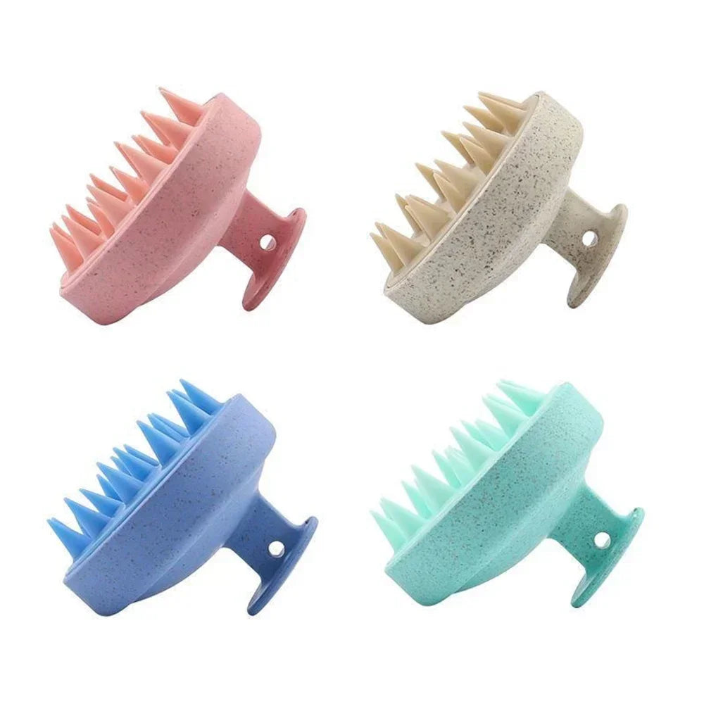 Silicone Scalp Massage Shampoo Brush