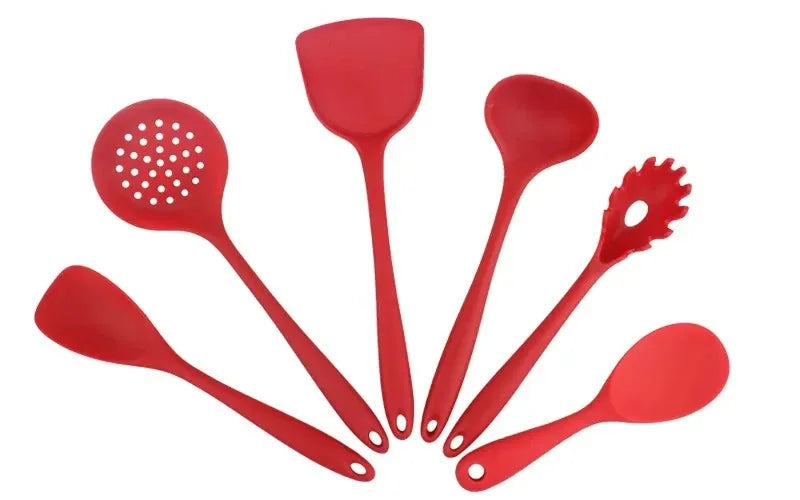6-Piece Silicone Kitchen Utensil Set