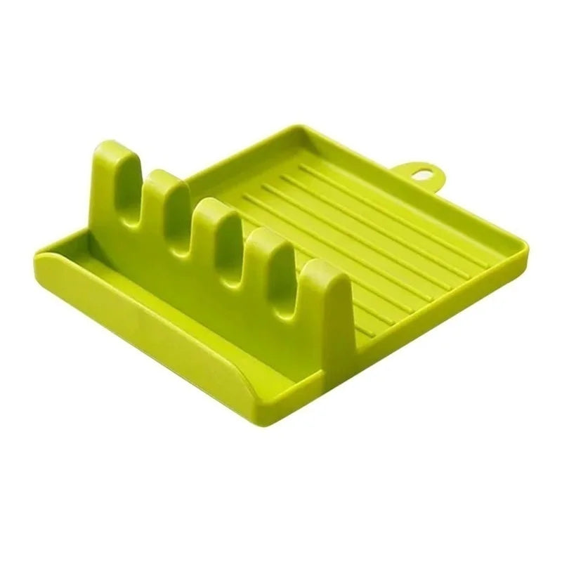Plastic Spoon and Pot-Lid Rest — Selected Color, 1 Piece