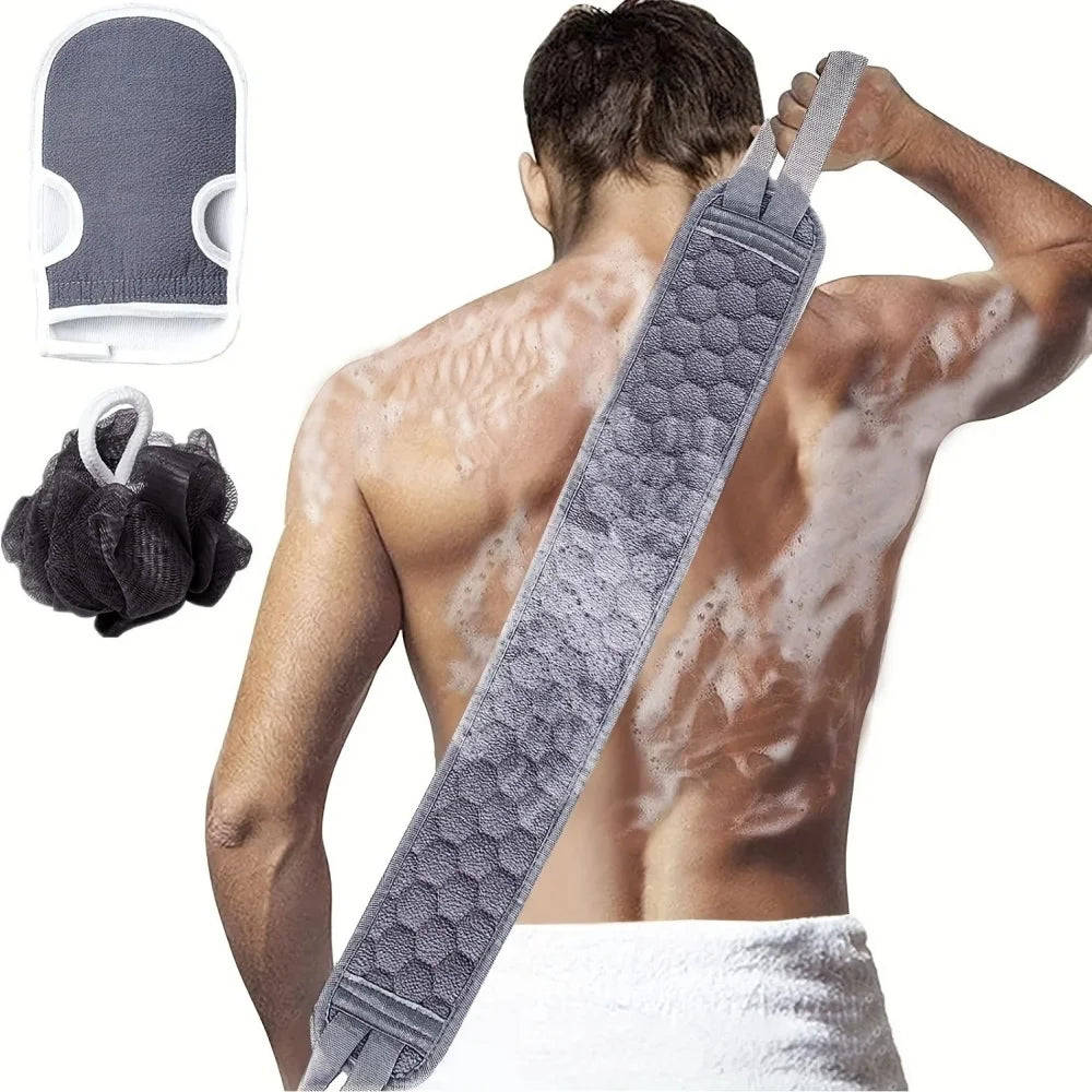 3-Piece Exfoliating Body Scrubber Set