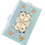 Cute Self-Mocking Bear Tarot Card Game Creative Tabletop Cartoon Tarot Cards Entertainment Poker Learning Card Deck Future Fortu
