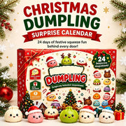 Christmas Dumpling Squishy Advent Calendar — 24 Pieces
