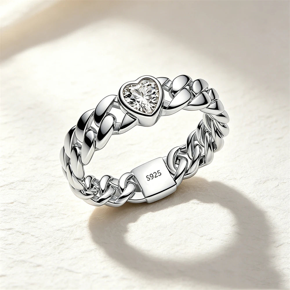 2026 New 925 Silver Sun Star Moon Bow Ring, Size 6 7 8 9, Suitable for European Women's Original Charm High Jewelry Gifts
