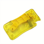 Plastic Hand-Sewing Needle Threader — Yellow, 1 Piece