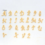 Chamica Initial Necklaces for Women, Dainty A-Z Pendant Letter Charm Necklace Personalized Name Necklaces for Women Jewelry