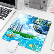 1pc Cute-Frutiger Aero Arts Small XS Mouse Pad Keyboard Pad Laptop Cushion Non-slip Table Mat Desk Pad For Home Office HYBXAXC