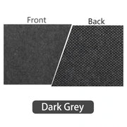 Dark Gray Felt Desk Mat — 100 × 50 cm, Non-Slip Backing