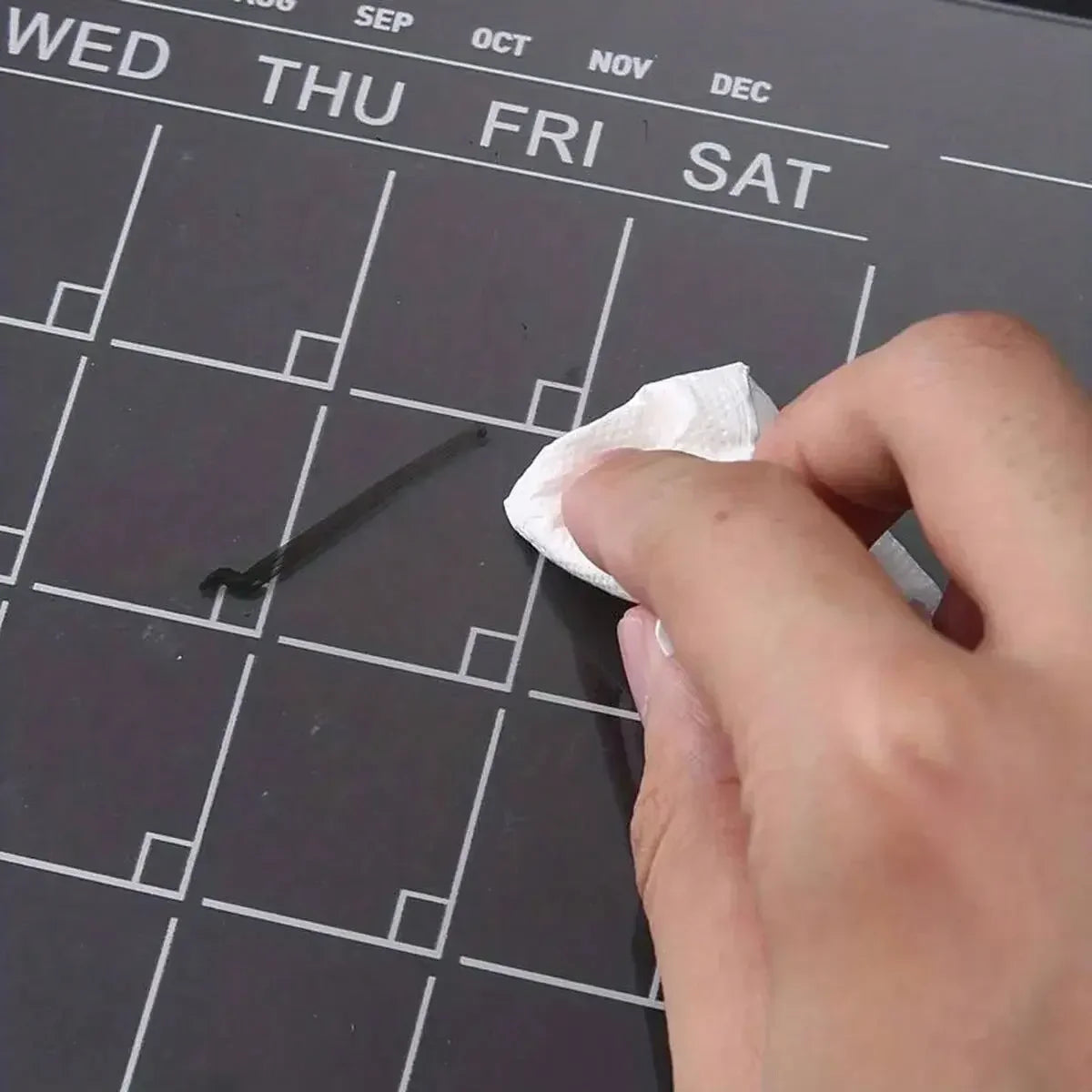 Reusable Magnetic Monthly Planner Board