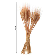 50pcs Artificial Flower Natural Dried Wheat Stalks DIY Craft Elegance Dry Wheat Spikes Rustic Dried Flowers Christmas Decoration