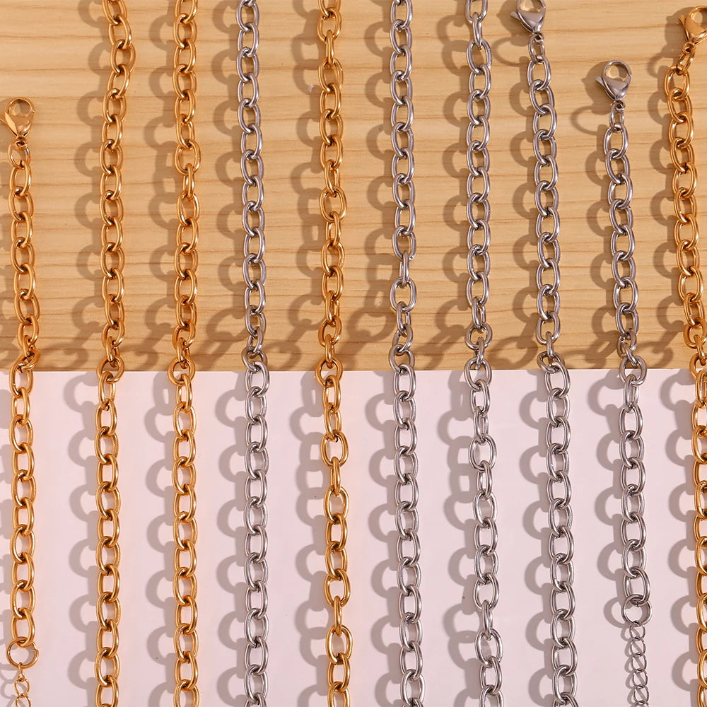 E.B.belle Gold Plated Chain Jewelry