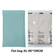 Pump-Free Vacuum Storage Bag — Flat or Cubic, Selected Size