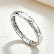 2026 New 925 Silver Sun Star Moon Bow Ring, Size 6 7 8 9, Suitable for European Women's Original Charm High Jewelry Gifts