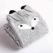 Spring Autumn Girls Cotton Ankle Short Lovely Stockings Cartoon Unicorn Kids Child Knee High Socks Infant Baby Over Knee Socks