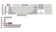 Keychron Double Shot OSA PBT Side-Printed Full Keycap Set for Custom Mechanical Keyboard