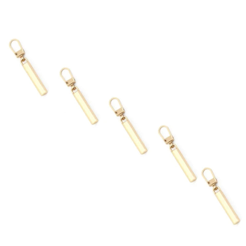 Replacement Zipper Pull Tabs — Selected Style, 5- or 10-Piece Pack