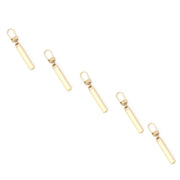 Replacement Zipper Pull Tabs — Selected Style, 5- or 10-Piece Pack