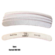 Abrasive Nail File Set — 5 Pieces, Selected Shape and Grit