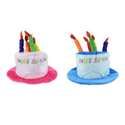 Birthday Cake Candle Party Hat — Selected Style