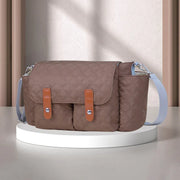 Large Capacity Stroller Storage Bag Convertible Shoulder Bag Crossbody Diaper Bags for Moms Baby Carriage Hanging Bag Accessory