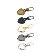 Replacement Zipper Pull Tabs — Selected Style, 5- or 10-Piece Pack