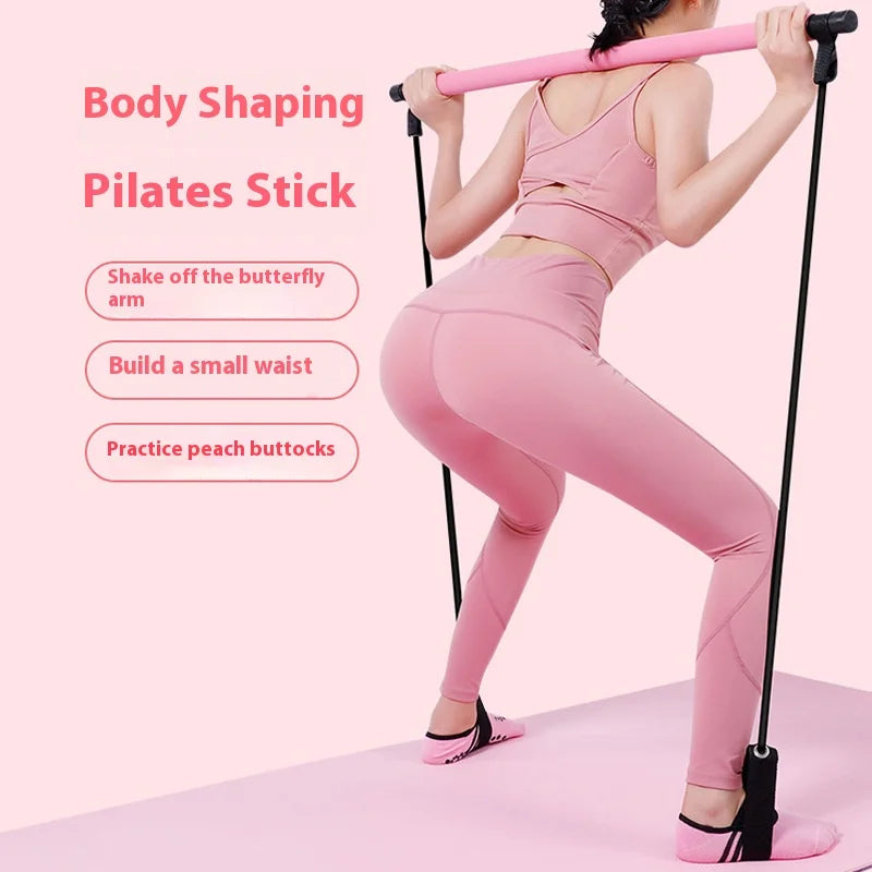 Pilates Bar with Resistance Bands