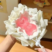 2-in-1 Loofah Bath Ball with Soap Pouch