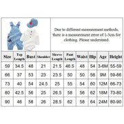 3-Piece Cotton Baby Romper Set