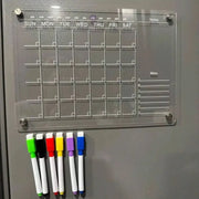 Reusable Magnetic Monthly Planner Board