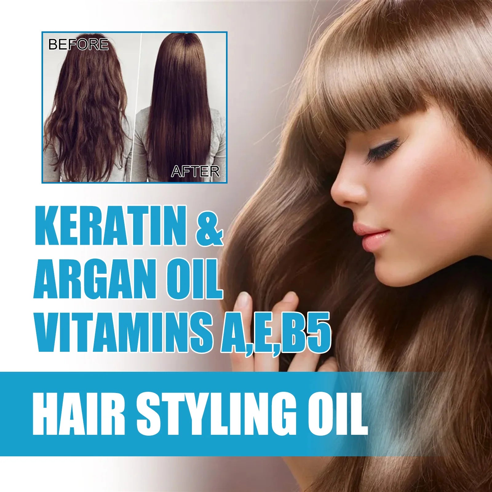 Keratin Vitamin Hair Essence Capsules