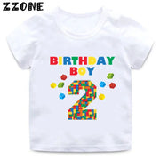 Building Blocks Print Kids T-Shirt