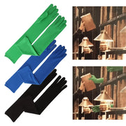 Green Screen Gloves 45cm 17" Chromakey Filming CG Movie Floating Effect Youtube Tiktok Video Accessorires Animation Stage Props