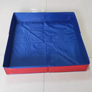 Dog Kiddie Pool PVC Square Shaped Folding Dog Bath Pool Non Inflatable Save Space small pet bathtub For Puppy Cats Pet Supplies