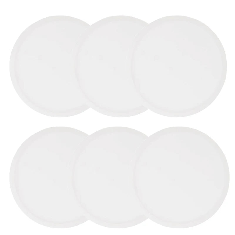 Reusable Silicone Drink Coasters — 5 or 6 Pieces