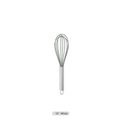 1-Pack Silicone Kitchenware Cooking Utensils Heat-resistant Stainless Steel Handle Soup Spoon Pasta Colander Kitchen Accessories