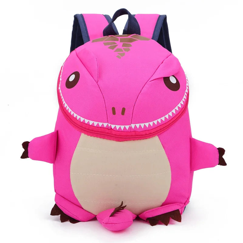 New Cartoon Dinosaur Baby School Bag Girl Kindergarten Oxford Cloth SchoolBag Boy Waterproof Child Animal Backpack Travel Bag