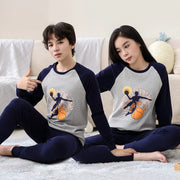 Teens Pajamas Long Sleeves 100% Cotton Pyjamas Big Kids Clothes Sets Children Boys Sleepwear Pajamas For Girls 10 12 14 16 Years